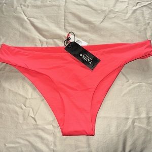 New Tavik Ali Moderate Swim Bottom Paradise Pink Size Medium